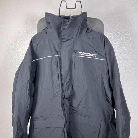 WindRider Black Pro All Weather Rain Waterproof Men's Jacket Size XXL - Picture 2 of 13